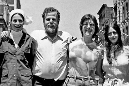 from left, Liane Brandon, Jim Klein, Julia Reichert, and Amalie R. Rothschild
